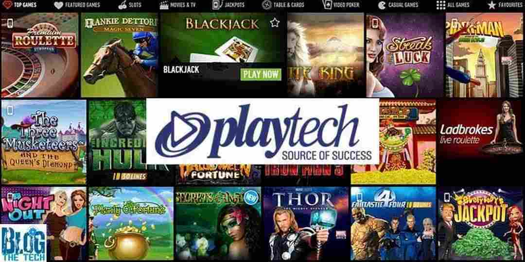 Sảnh game PT (Playtech) cùng cược thủ phá đảo thế giới cờ bạc trực tuyến 